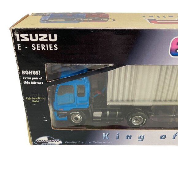 RARE Checkmate Models Isuzu E Series EXR Semi Truck & Trailer 1/50 Scale w/ BOX! - Picture 2 of 8